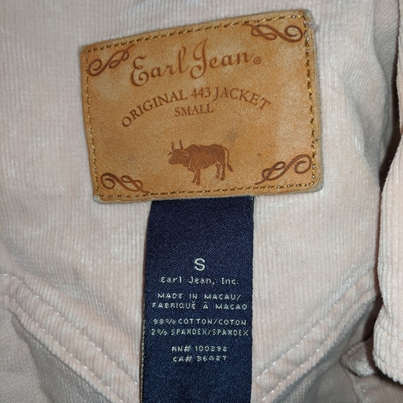 Earl Jean's  corduroy jacket - Picture 4 of 4